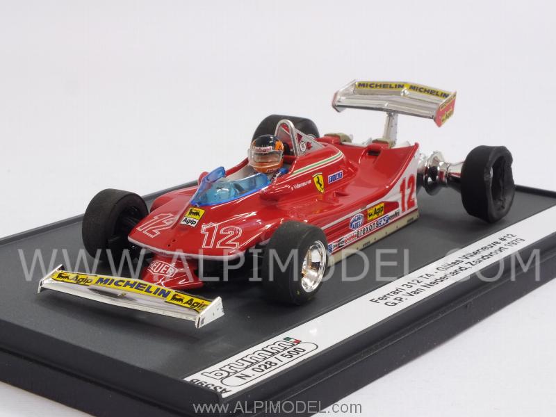 Ferrari 312 T4  #12 GP.Netherlands Zandvoort 1979 Gilles Villeneuve - brumm