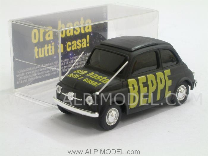 Fiat 500 Brums BEPPE - Ora basta tutti a casa Special Edition by brumm