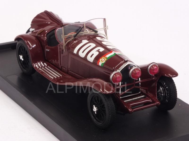 Alfa Romeo 2300 #106 Winner Mille Miglia 1932 Borzacchini - Bignami - brumm