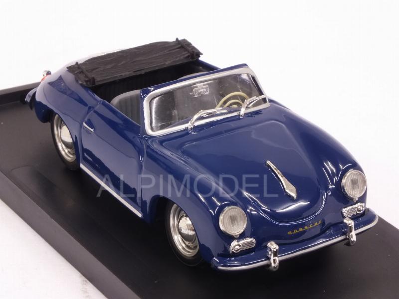 Porsche 356 Cabriolet open 1952 (Special Color Royal Blue) - brumm