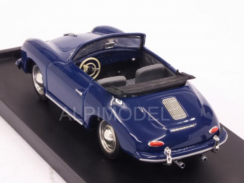 Porsche 356 Cabriolet open 1952 (Special Color Royal Blue) - brumm
