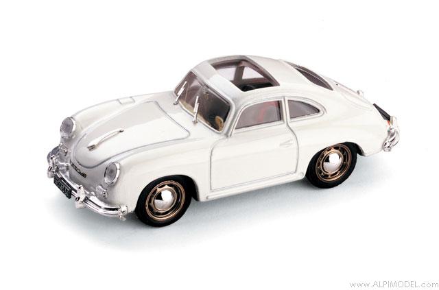 Porsche 356 Coupe open roof 1952 (white) by brumm