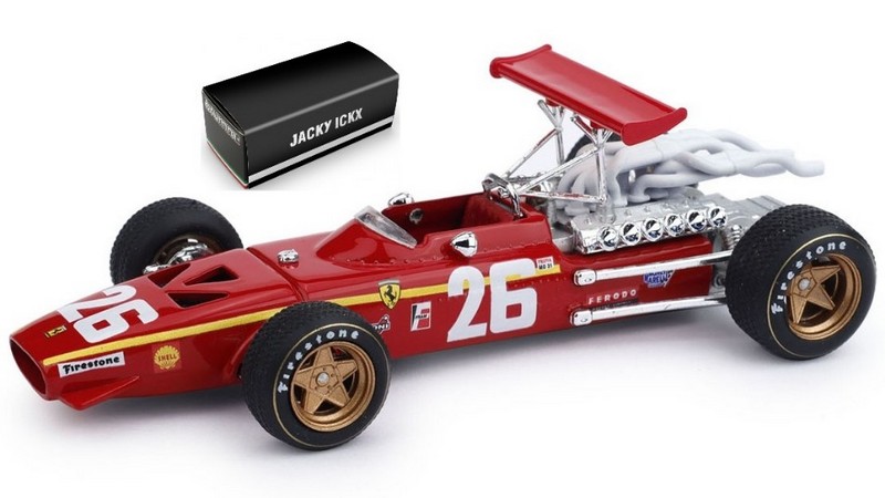 Ferrari 312 F1 #26 Winner GP France 1968 Jacky Ickx by brumm