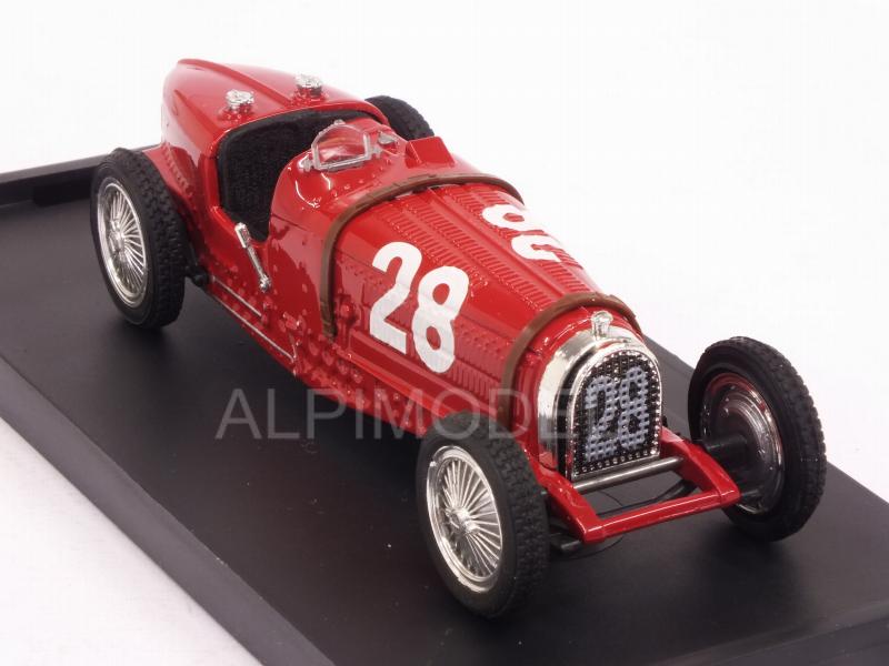 Bugatti Type 59 #28 GP Monaco 1934 Tazio Nuvolari - brumm