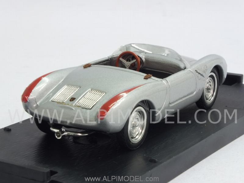 Porsche 550A RS Spyder Street 1954(Silver)  (update model) - brumm