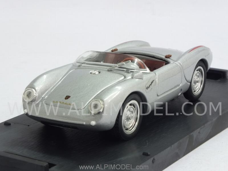 Porsche 550A RS Spyder Street 1954(Silver)  (update model) by brumm