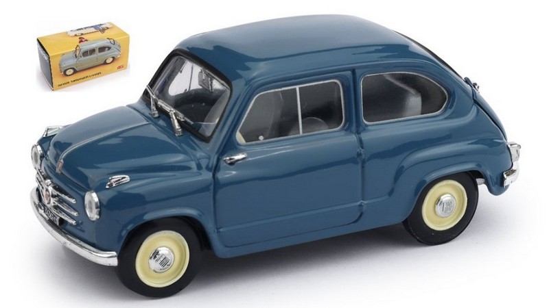 Fiat 600 1a serie 1955-1969 (Blu Chiaro) by brumm