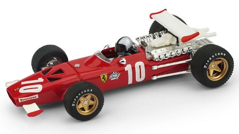 Ferrari 312 F1 #10 GP Italy 1969 Rodriguez (with driver/con pilota) by brumm