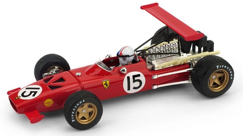 Ferrari 312 F1 #15 GP.Spain 1969 Chris Amon (with driver/con pilota) by brumm