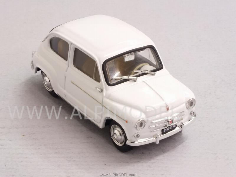 Fiat 600D Berlina 1960 (Bianco) - brumm
