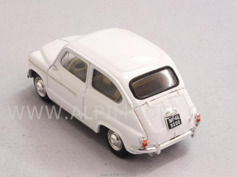 Fiat 600D Berlina 1960 (Bianco) - brumm