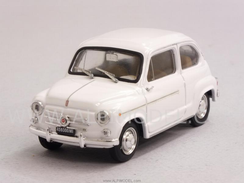 Fiat 600D Berlina 1960 (Bianco) by brumm