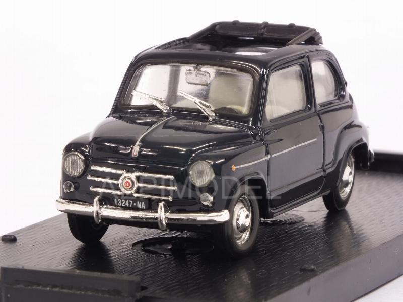 Fiat 600D Trasformabile open 1960 (Blu Scutro) by brumm