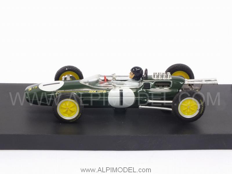 Lotus 25 #1 Winner GP Belgium Spa 1963 World Champion Jim Clark (with driver) - brumm