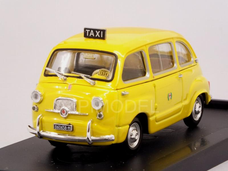 Fiat 600D Multipla Taxi Milano 1970 by brumm