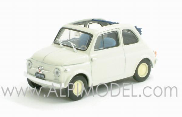 Fiat Nuova 500 Economica open 1957 (Grigio chiaro) by brumm