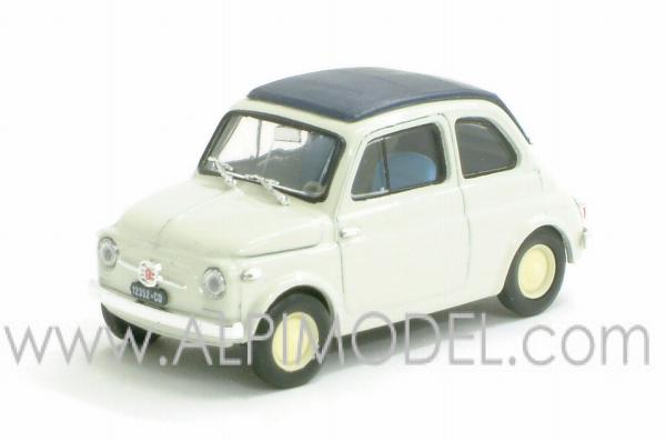 Fiat Nuova 500 Economica closed 1957 (Grigio chiaro) by brumm