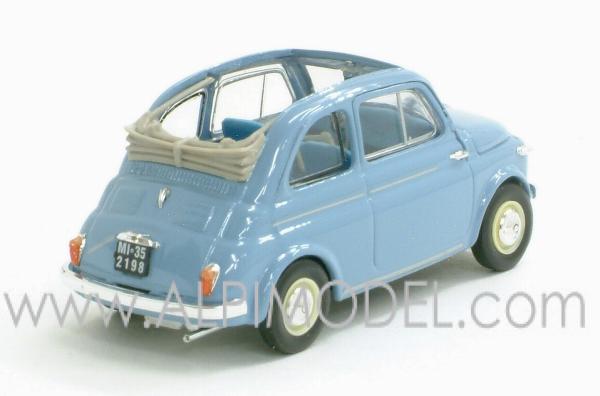 Fiat Nuova 500 Normale open 1957 (Celeste) - brumm