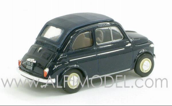 Fiat Nuova 500 Normale closed 1957 (Blu scuro) - brumm