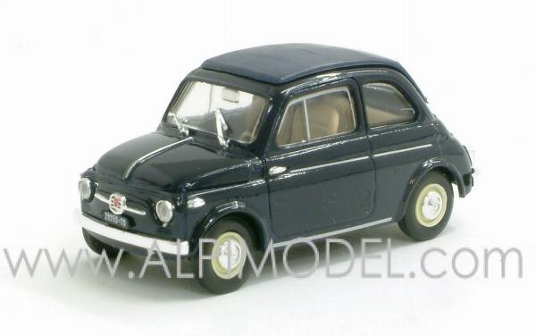 Fiat Nuova 500 Normale closed 1957 (Blu scuro) by brumm