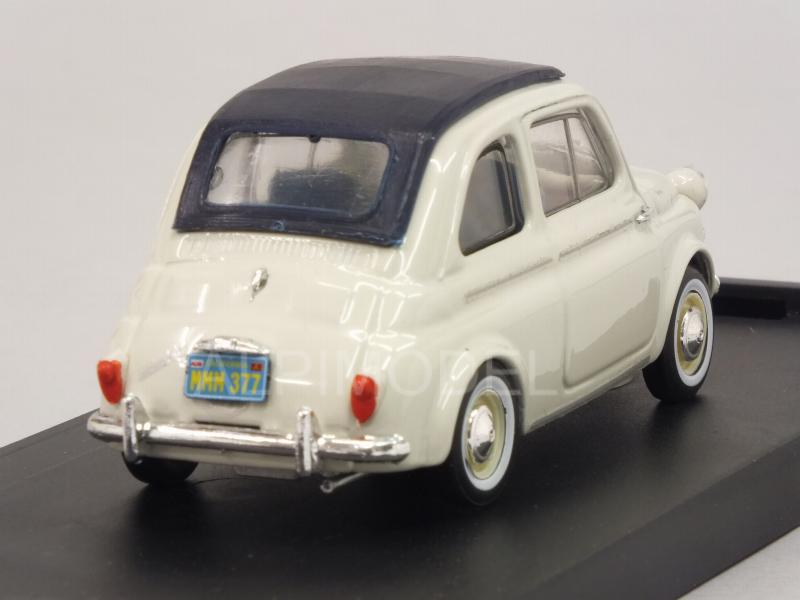 Fiat Nuova 500 America closed 1958 (Light Grey) - brumm
