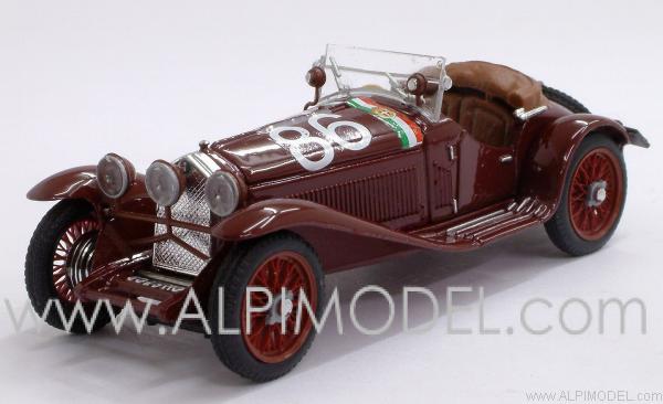 Alfa Romeo 1750 GS #86 Winner Mille Miglia 1931 Campari - Marinoni by brumm