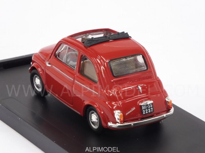 Fiat 500D aperta 1960-1965 (Rosso Medio) (update model) - brumm