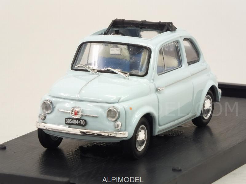 Fiat 500D aperta 1960-1965 (Azzurro Acquamarina) (update model) by brumm