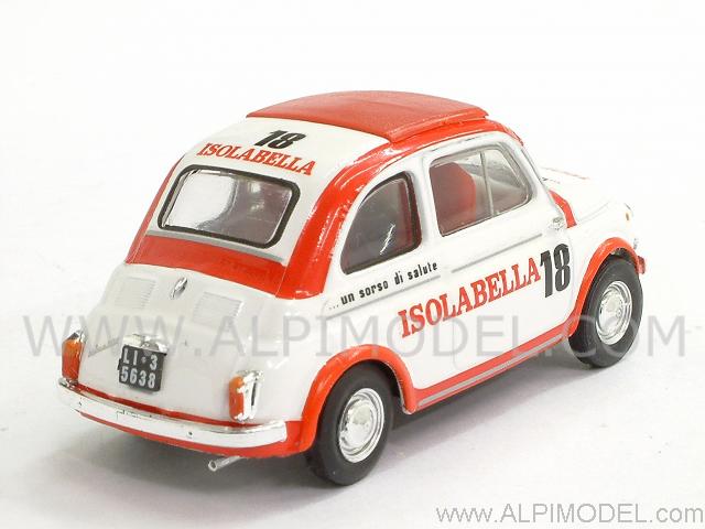 Fiat Nuova 500D 1960 'Amaro 18 Isolabella' - brumm