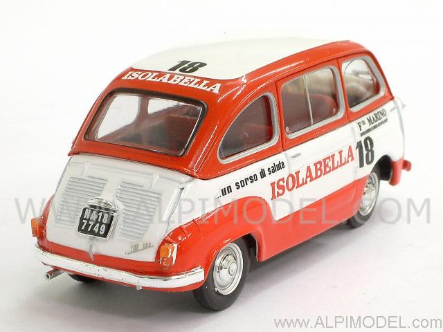 Fiat 600D Multipla 1960 'Amaro 18 Isolabella' - brumm