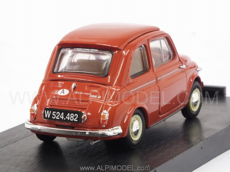 Steyr Puch 500 D 1959 (Rosso Corallo) - brumm