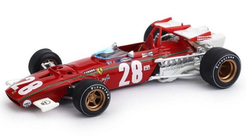 Ferrari 312B #28 GP Belgium 1970 Ignazio Giunti by brumm