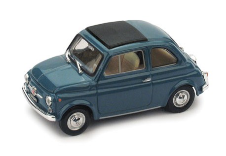 Fiat 500F 1965-1972 chiusa (Blu Medio) by brumm