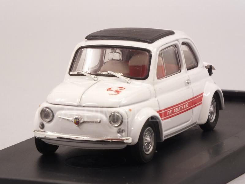 Fiat Abarth 695 SS Assetto Corsa 1968 (Bianco) by brumm