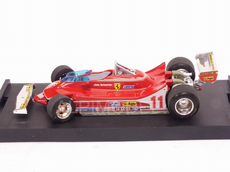 Ferrari 312 T4 Winner GP Italy 1979 Jody Scheckter(steering wheels/ruote sterzanti) World Champion - brumm
