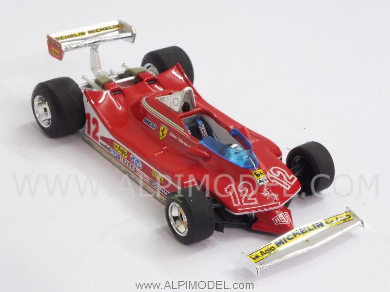 Ferrari 312 T4 #12  GP France 1979 Gilles Villeneuve - brumm