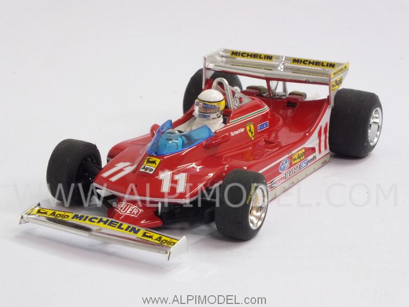 Ferrari 312 T4  Winner GP Monaco 1979 World Champion Jody Scheckter (con pilota/with driver) by brumm