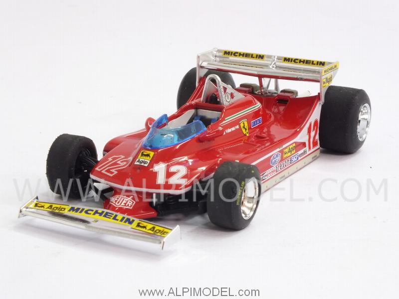Ferrari 312 T4  #12 GP Monaco 1979 Gilles Villeneuve by brumm