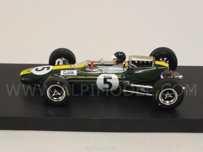 Lotus 33 #5 Winner British GP 1965 Jim Clark (with driver/con pilota) - brumm