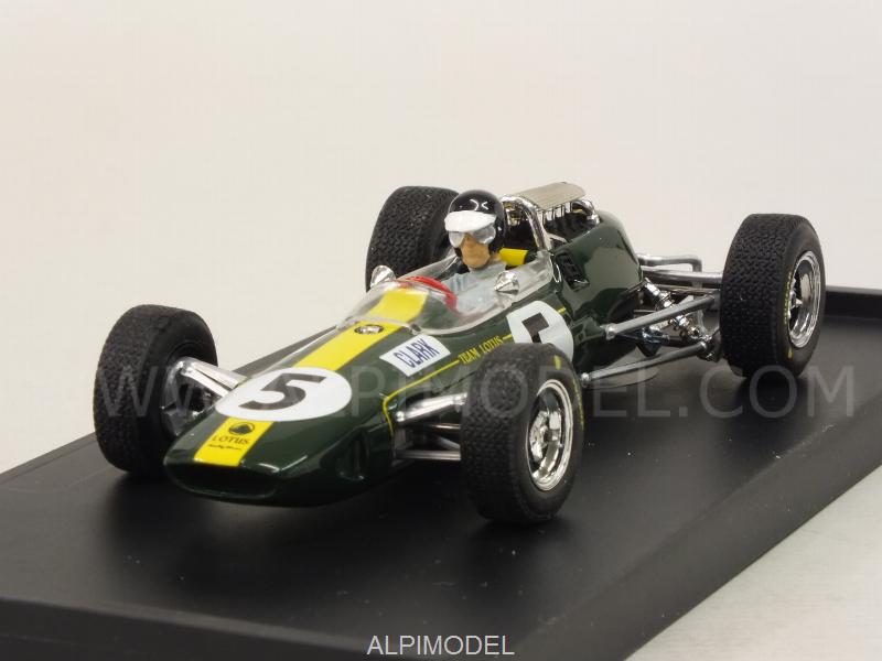Lotus 33 #5 Winner British GP 1965 Jim Clark (with driver/con pilota) by brumm
