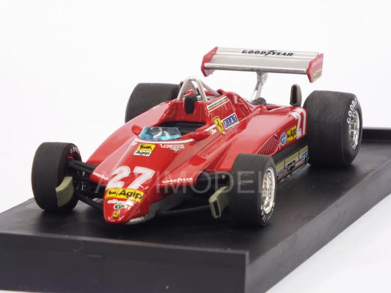 Ferrari 126 C2 Turbo #27 GP Brasil 1982 Gilles Villeneuve by brumm
