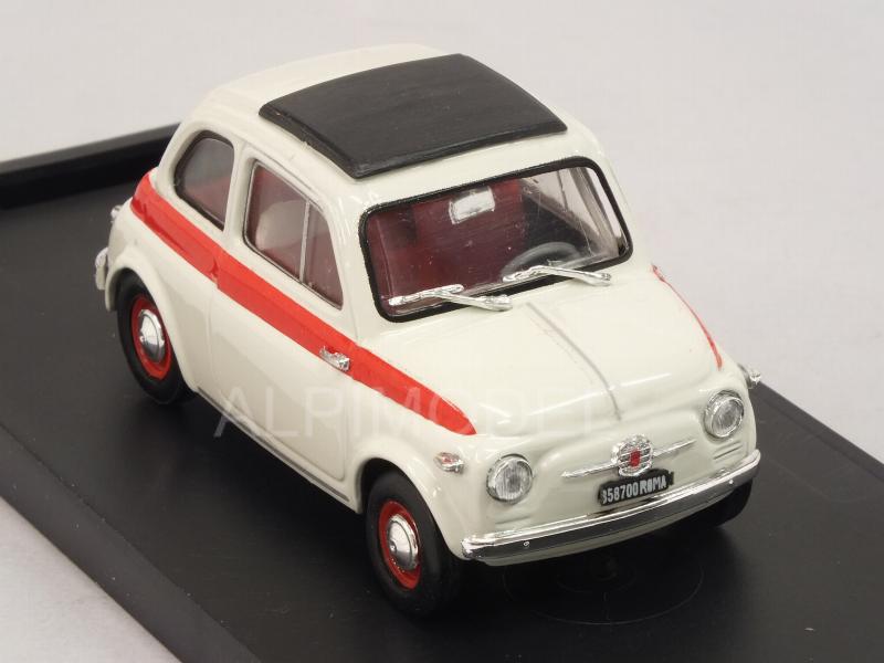 Fiat Nuova 500 Tetto Apribile 1959 Sport 2a Serie closed (White) - brumm
