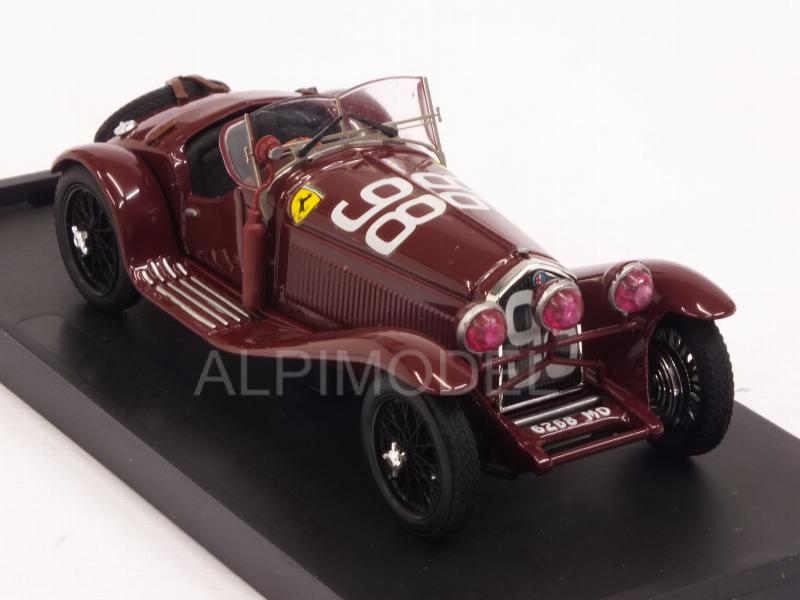 Alfa Romeo 2300 #98 Winner Milla Miglia 1933 Nuvolari - Compagnoni - Scuderia Ferrari - brumm