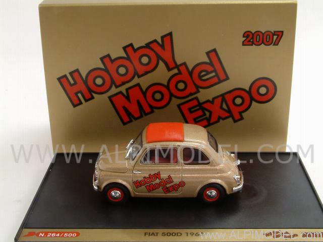 Fiat 500D 1960 HOBBY MODEL EXPO 2007 50th Anniversary Fiat 500 by brumm