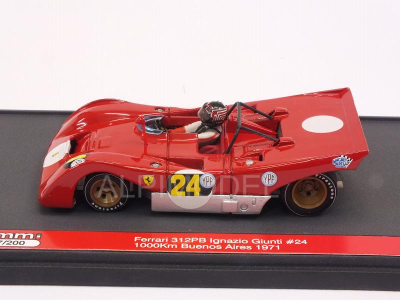 Ferrari 312 PB #24 1000Km Buenos Aires 1971 Ignazio Giunti in memoria - brumm