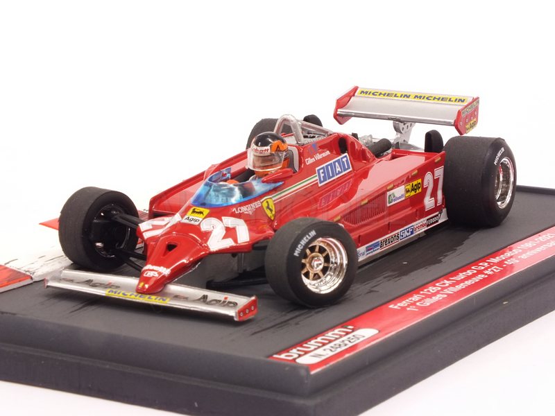 Ferrari 126CK #27 Winner GP Monaco 1981 Gilles Villeneuve 40th Anniversary 1981-2021 by brumm