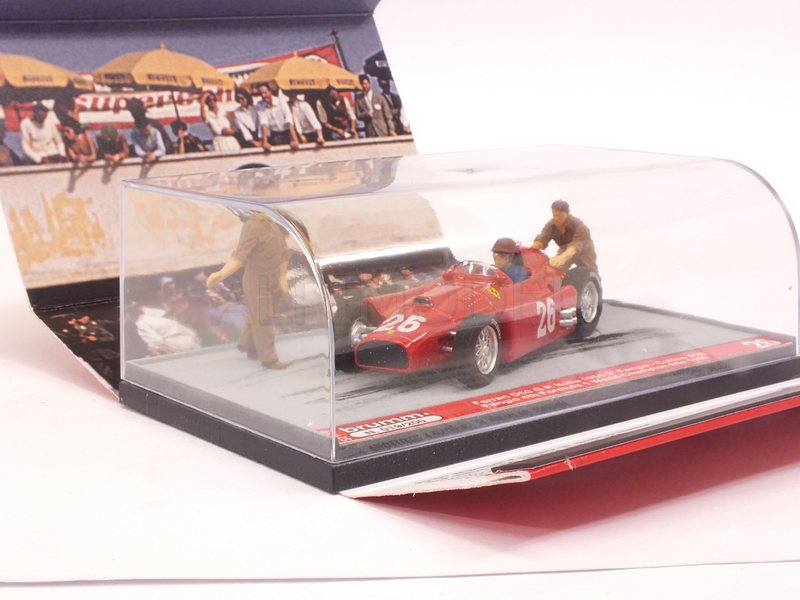 Ferrari D50 #26 GP Italy 1956 Juan Manuel Fangio 4th World Champion title - Special Edition - brumm