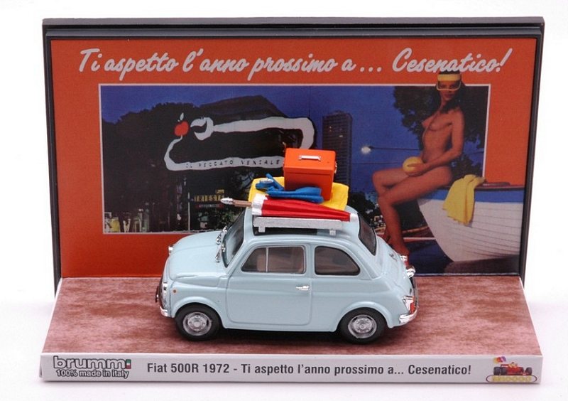 Fiat 500R Vacanze Italiane 'Ti aspetto l'anno prossimo a Cesenatico' by brumm