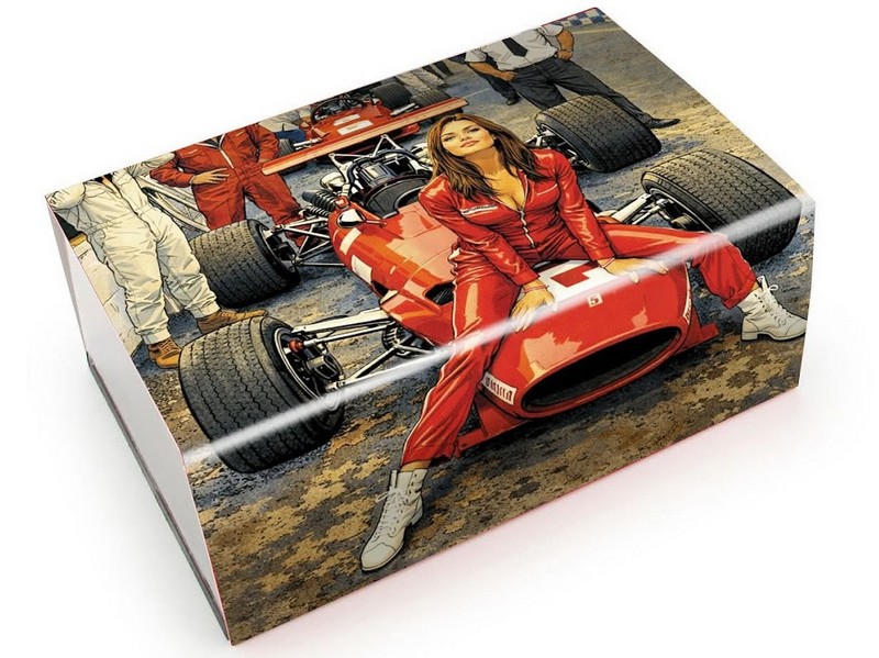 Ferrari 312 F1 #5 British GP 1968 Chris Amon GLAMOUR EDITION Limited 100pcs. - brumm