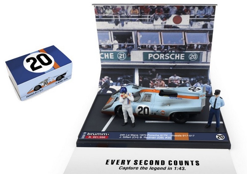 Porsche 917K #20 Le Mans 1970 Siffert - Redman - Special Edition 200pcs. by brumm